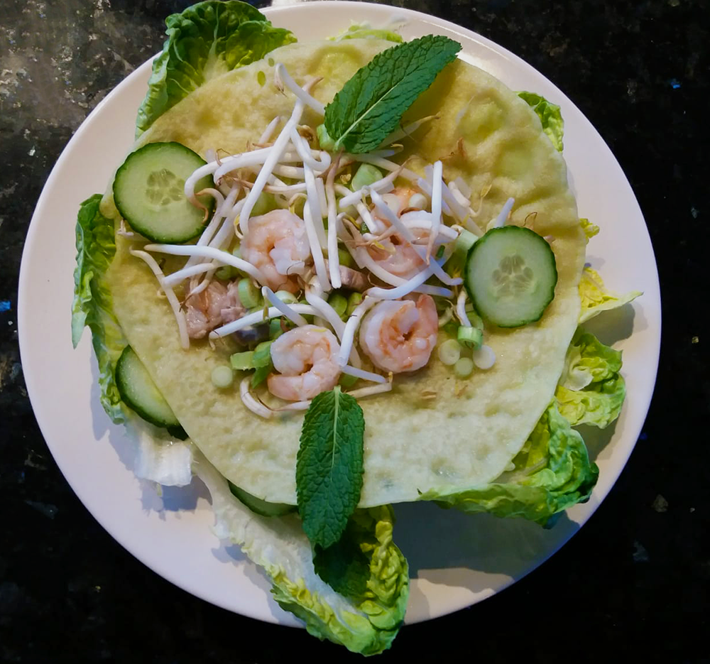 vietnamese pannenkoeken (banh xeo)