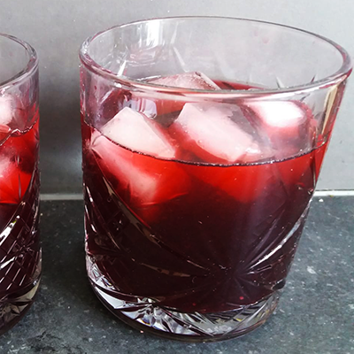 black cherry kiss cocktail